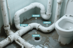 材通：欧标墅级中央集成排水系统，彻底根治卫生间堵、漏、臭的问题！